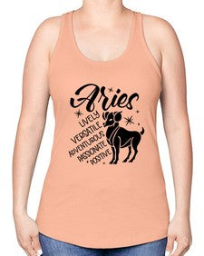 Aries 100# - aries -Racerback Tank