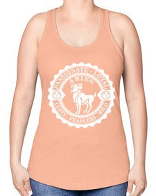 Aries 4# - aries -Racerback Tank