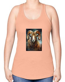 Aries 54# - aries -Racerback Tank