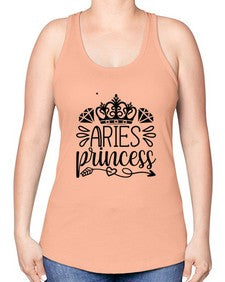 Aries princess 114# - aries -Racerback Tank