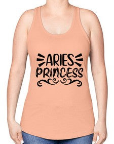 Aries princess 117# - aries -Racerback Tank
