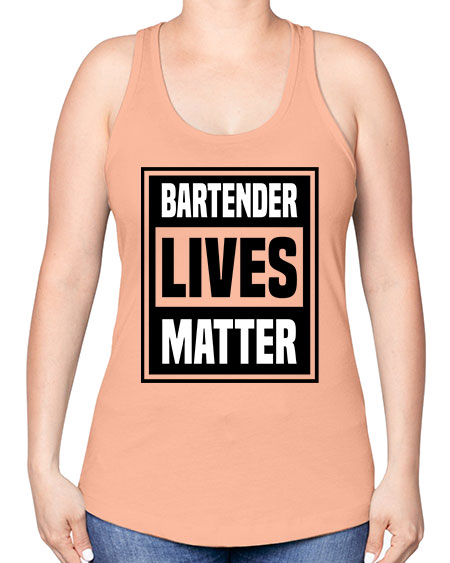 BARTENDER Style 55# - bartender -Racerback Tank