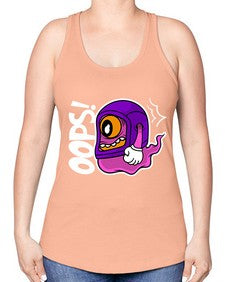 Baby oops 9# - cartoon general -Racerback Tank