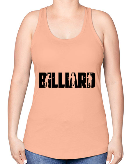 Billiard 1417# - billards -Racerback Tank