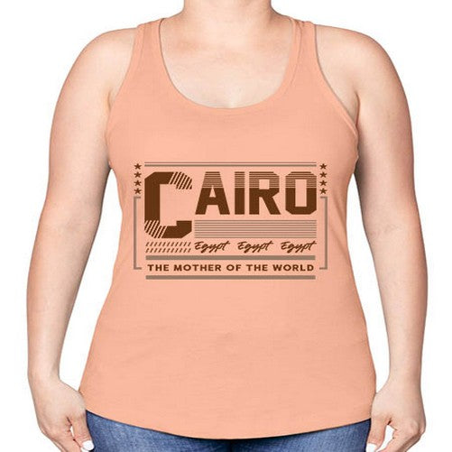 Cairo 528# - cities -Racerback Tank