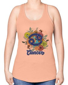 Cancer 125# - cancer -Racerback Tank