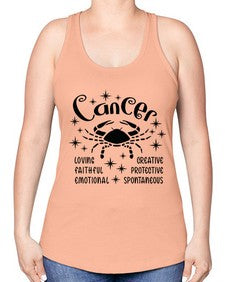 Cancer 144# - cancer -Racerback Tank