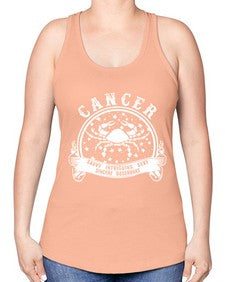 Cancer 14# - cancer -Racerback Tank