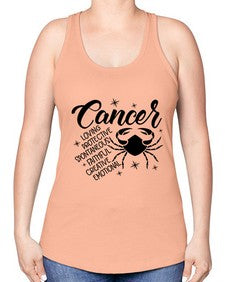 Cancer 151# - cancer -Racerback Tank
