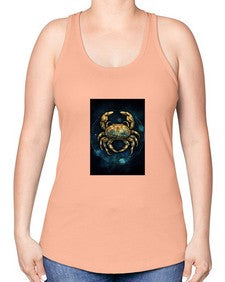 Cancer 57# - cancer -Racerback Tank