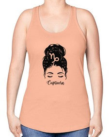 Capricorn Woman - capricorn -Racerback Tank