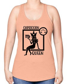 Capricorn queen 194# - capricorn -Racerback Tank