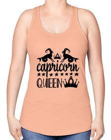 Capricorn queen 195# - capricorn -Racerback Tank