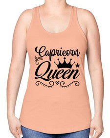 Capricorn queen 196# - capricorn -Racerback Tank