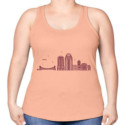 CincinnatiOH 589# - cities -Racerback Tank