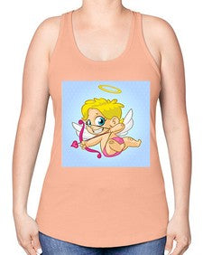 Cupid 79# - cartoon general -Racerback Tank