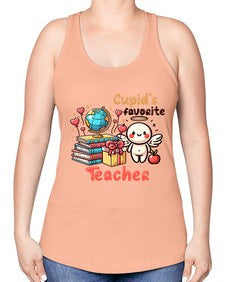 Cupids Teacher 41# - teacher -Racerback Tank