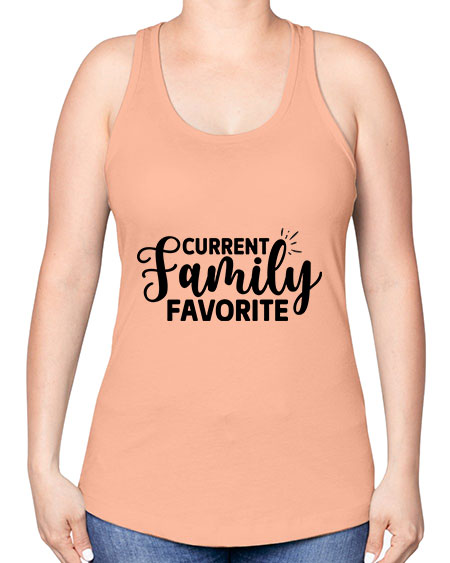 Current Family Favorite 293# - kids -Racerback Tank