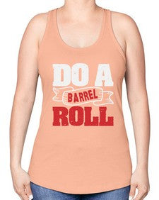 Do a barrel roll 5# - video games -Racerback Tank