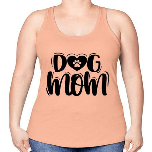 Dog Mom Style 26# - dogs -Racerback Tank