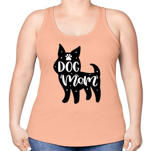 Dog Mom Style 27# - dogs -Racerback Tank