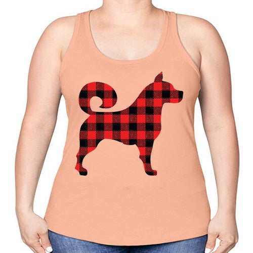 Dog Style 109# - dogs -Racerback Tank