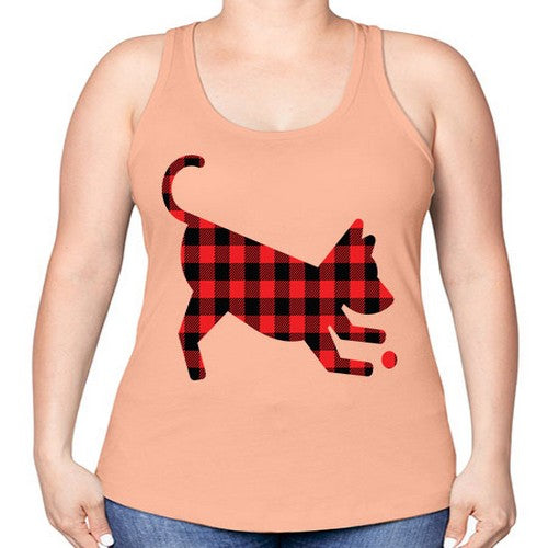 Dog Style 114# - dogs -Racerback Tank
