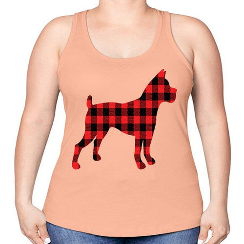 Dog Style 117# - dogs -Racerback Tank