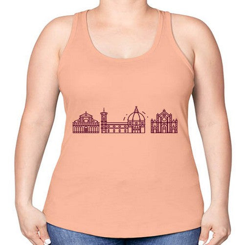 Florence 725# - cities -Racerback Tank