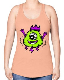 Forever thunder 127# - cartoon general -Racerback Tank