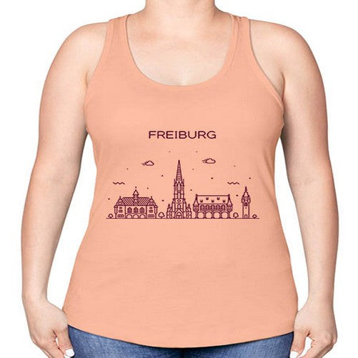 Freiburg 746# - cities -Racerback Tank