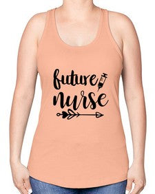 Future nurse 811# - nurse -Racerback Tank