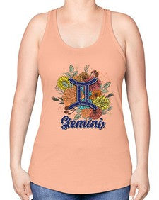 Gemini 126# - gemini -Racerback Tank