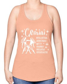 Gemini 221# - gemini -Racerback Tank