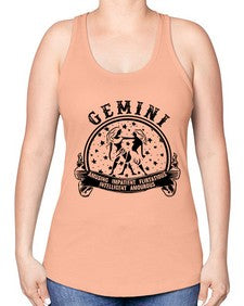 Gemini 9# - gemini -Racerback Tank