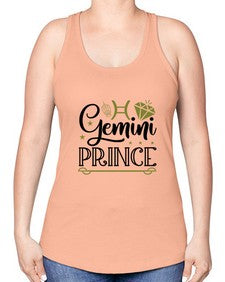 Gemini prince 229# - gemini -Racerback Tank