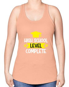 High School Level Complete 351# - twelfth grade -Racerback Tank