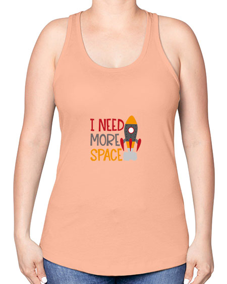 Ineedmorespace 18# - space -Racerback Tank
