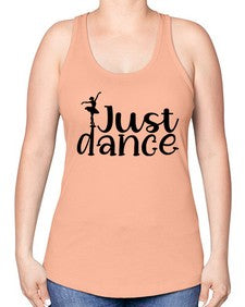Jus dance 148# - ballet -Racerback Tank