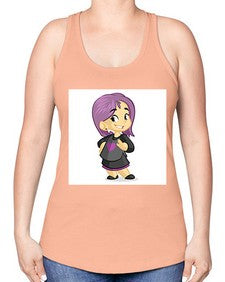 Kid 156# - cartoon general -Racerback Tank