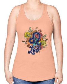 Leo 127# - leo -Racerback Tank