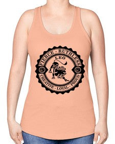 Leo 19# - leo -Racerback Tank