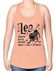 Leo 278# - leo -Racerback Tank