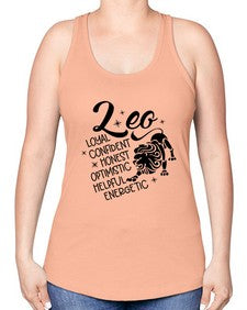 Leo 282# - leo -Racerback Tank