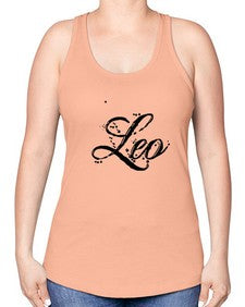 Leo 287# - leo -Racerback Tank