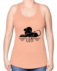 Leo 288# - leo -Racerback Tank