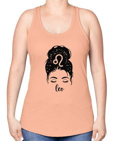 Leo Woman - leo -Racerback Tank