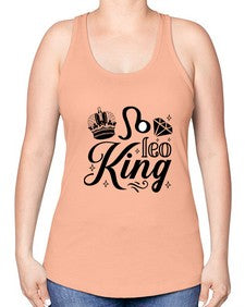 Leo king 290# - leo -Racerback Tank