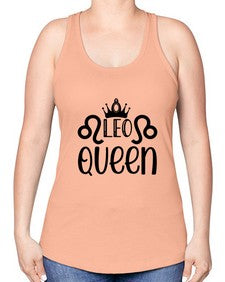 Leo queen 292# - leo -Racerback Tank