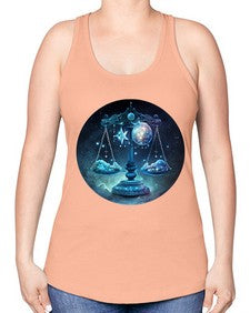 Libra 314# - libra -Racerback Tank